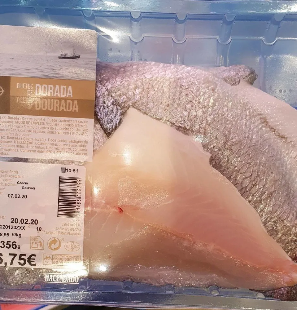 Filetes de Dorada