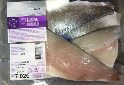 Filetes de lubina