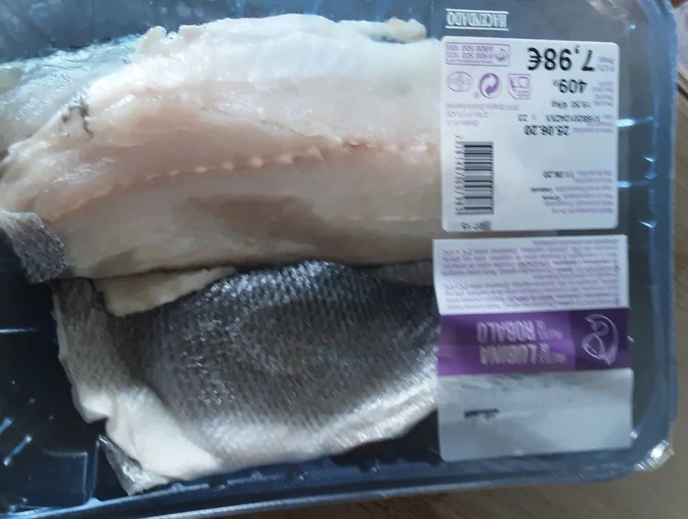 Filetes de lubina