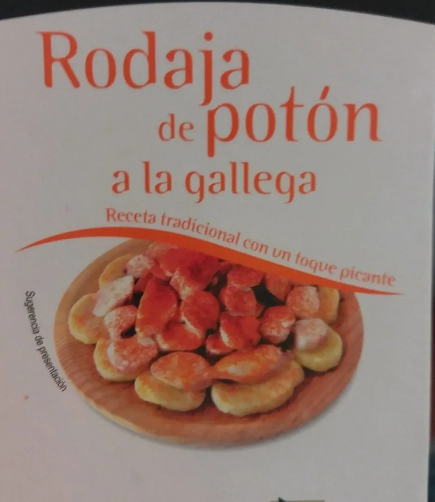 Rodaja de poton a la gallega
