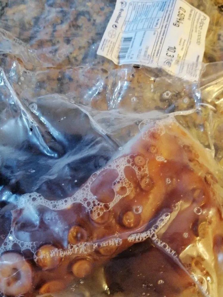 Pulpo cocido