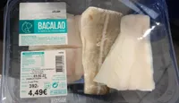 Bacalao al punto de sal con agua añadida