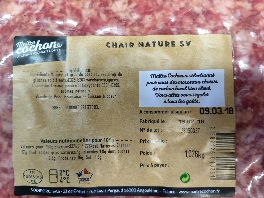 Chair Nature SV