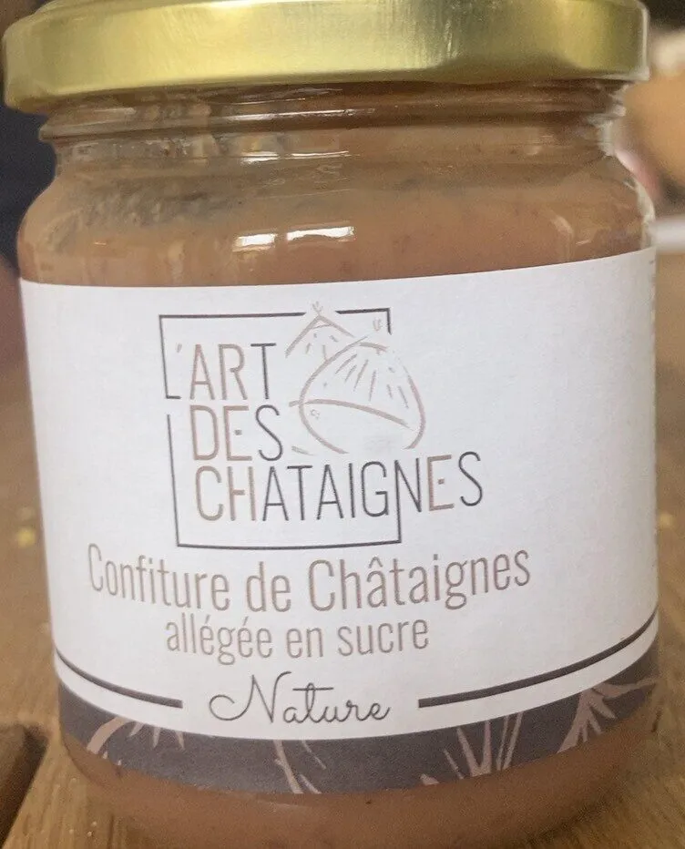 Confiture de chataignes nature