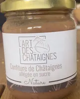 Confiture de chataignes nature