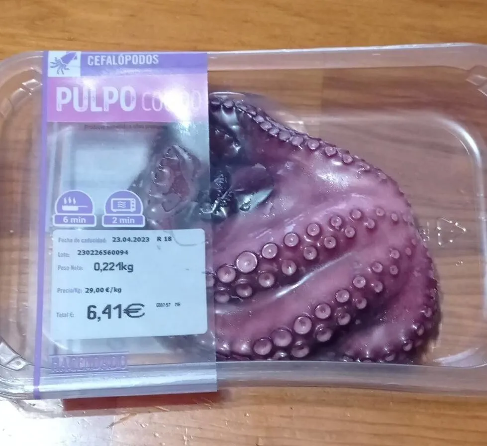 Pulpo Cocido
