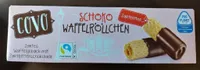 Covo Schoko Waffelröllchen Zartbitter