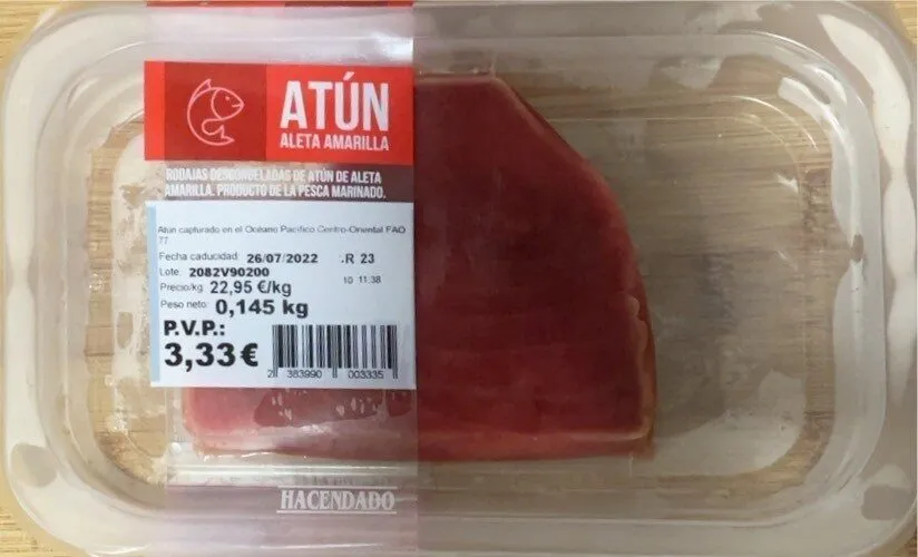 Atun aleta amarilla