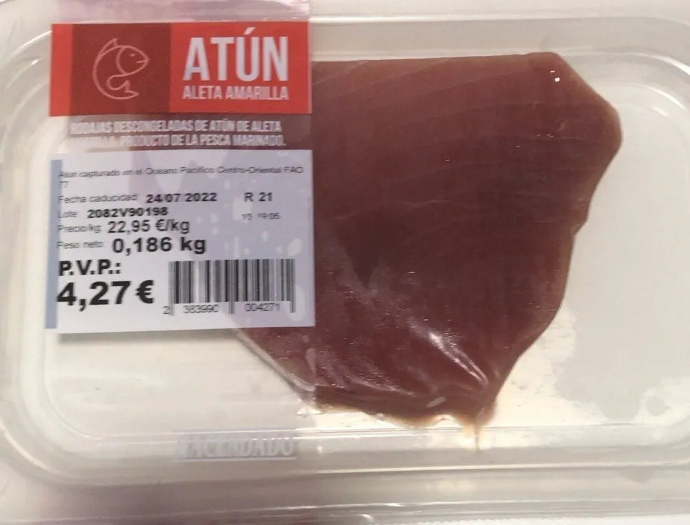 Atun aleta amarilla