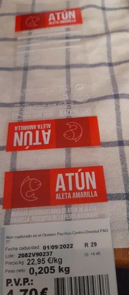 Atún aleta amarilla