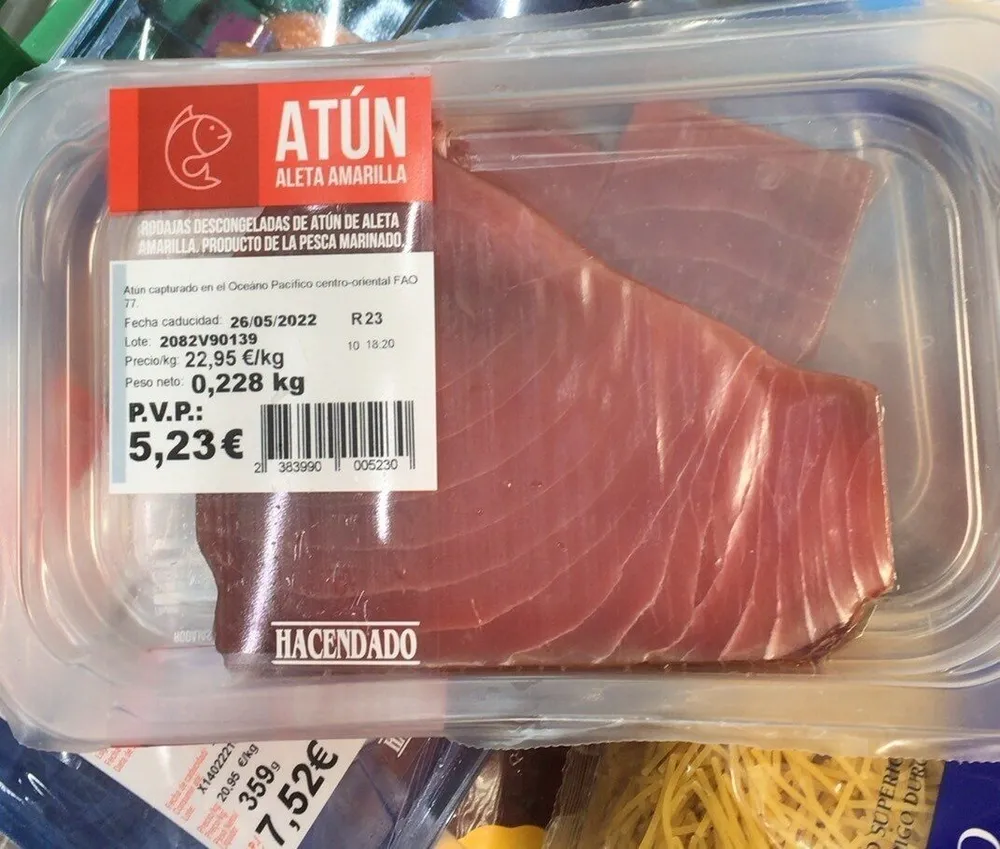 Atun aleta amarilla