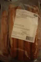 Knack de volaille halal fumée pelée
