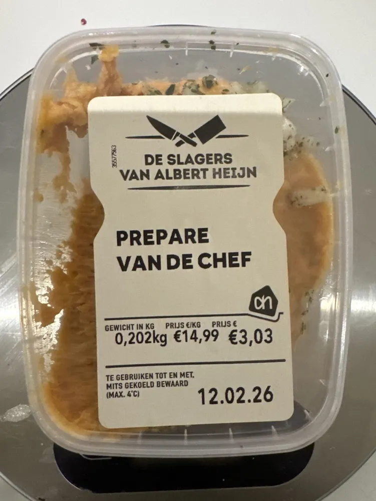 Prepare Van De Chef