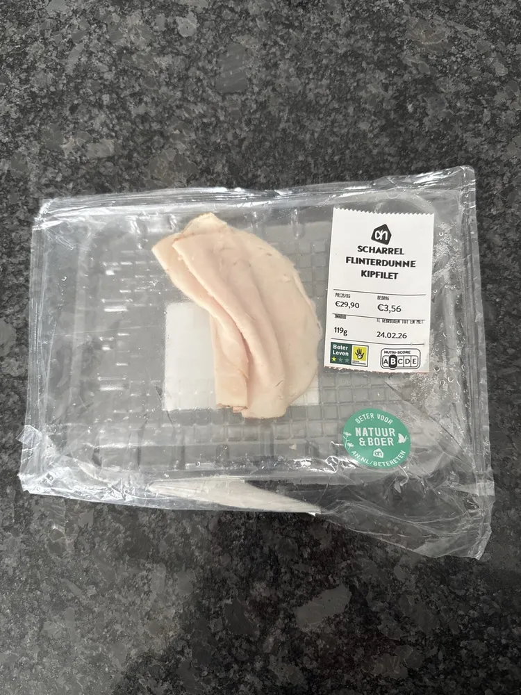 Scharrel Flinterdunne Kipfilet