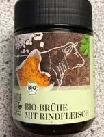 Bio-Brühe mir Rindfleisch