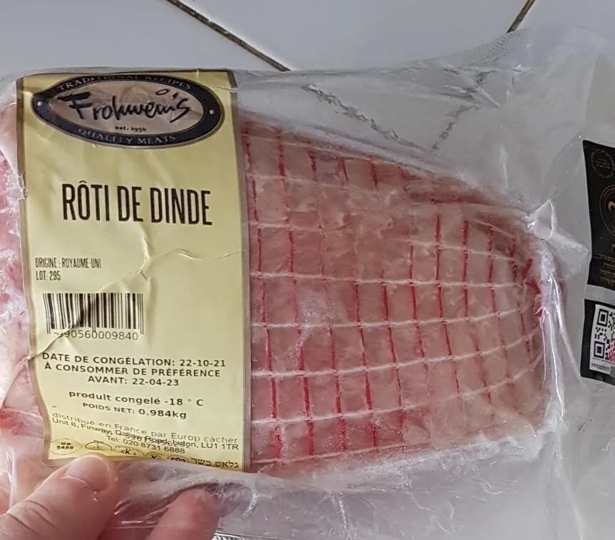 Rôti de dinde chawarma