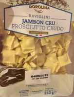 Raviolini jambon cru