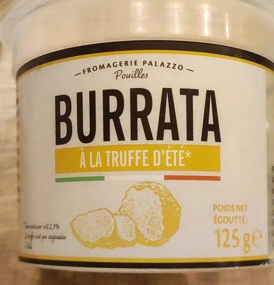 BURATA A LA TRUFFE D ÉTÉ