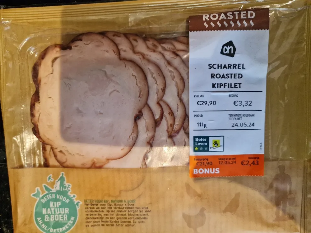 Scharrel Roasted Kipfilet Vleeswaren