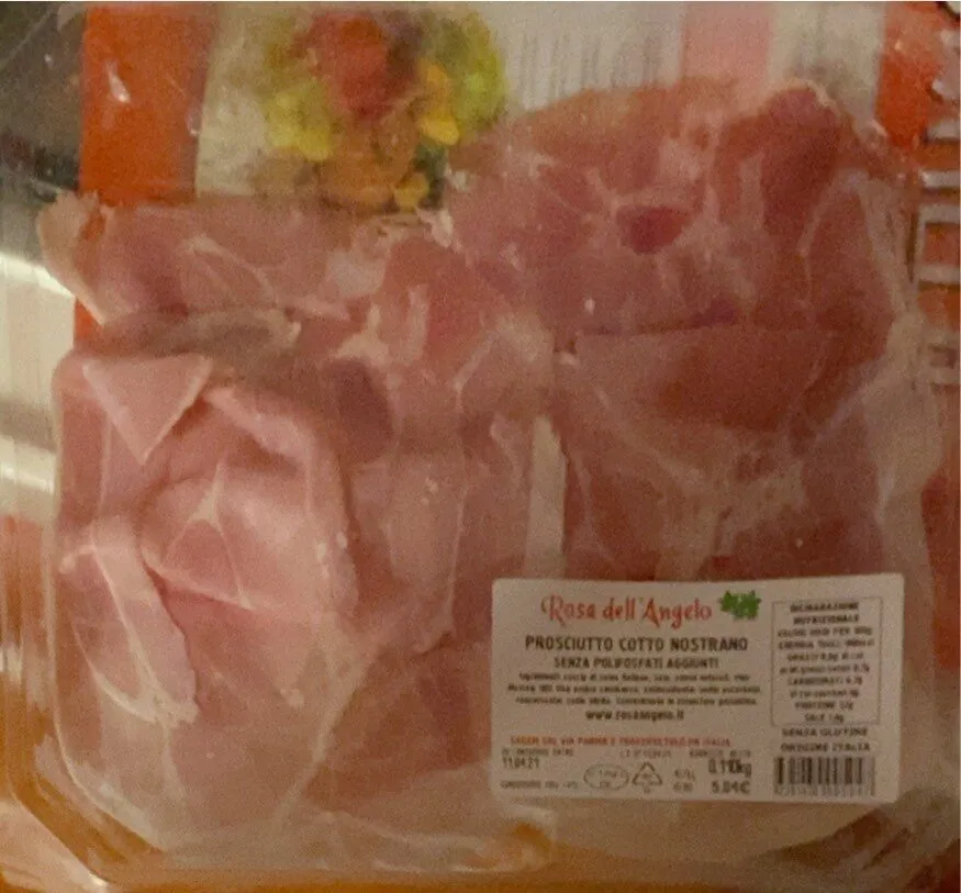 Prosciutto cotto nostrano