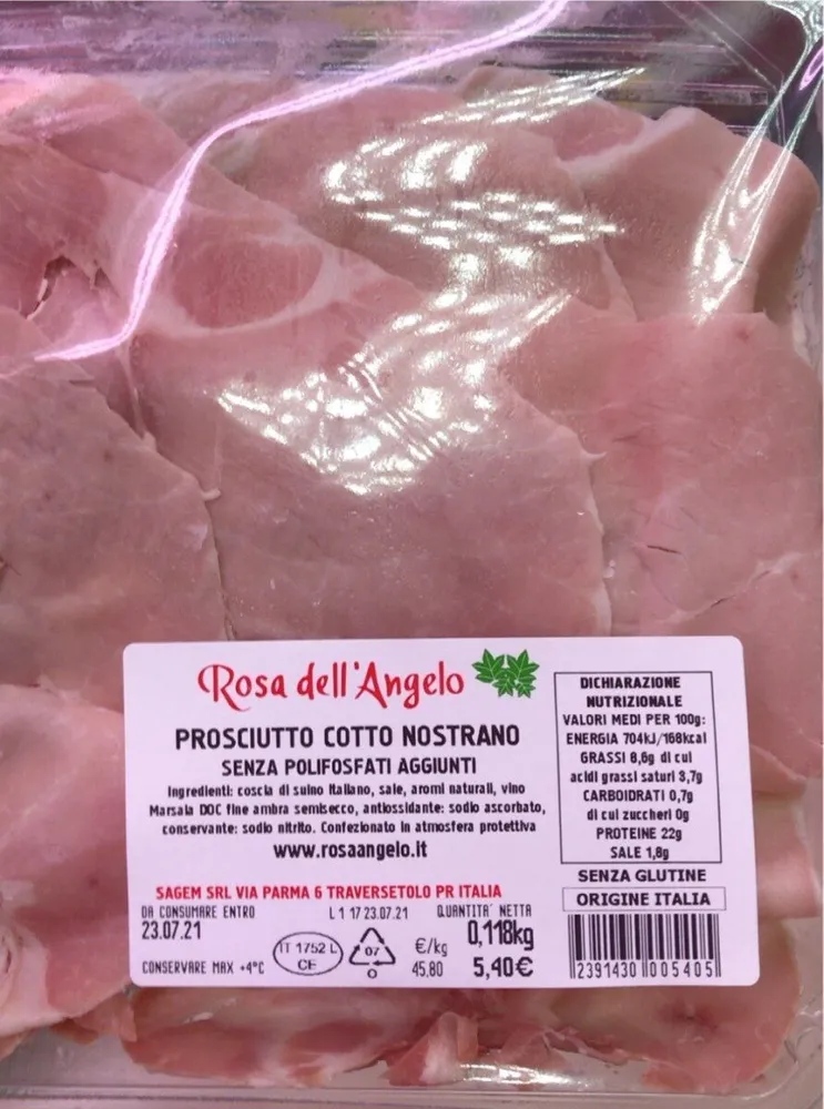 Prosciutto cotto