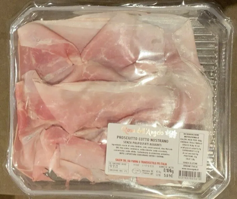 Prosciutto cotto nostrano