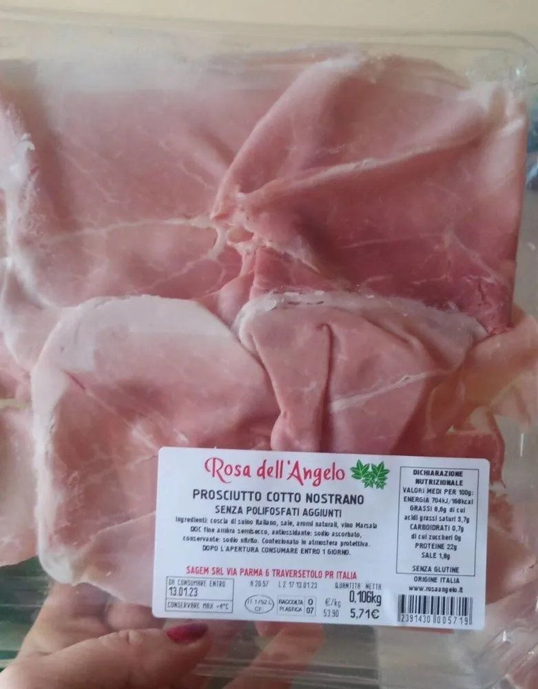 Prosciutto cotto