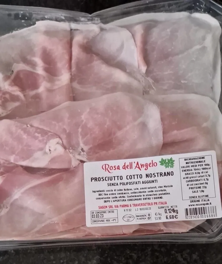 Prosciutto cotto