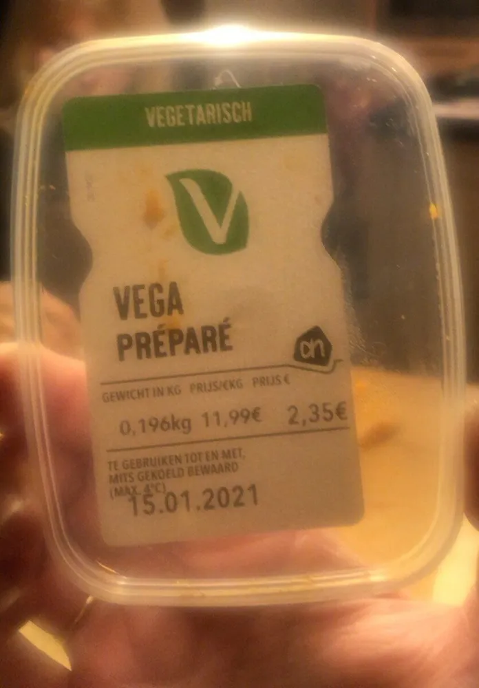Vega prepare