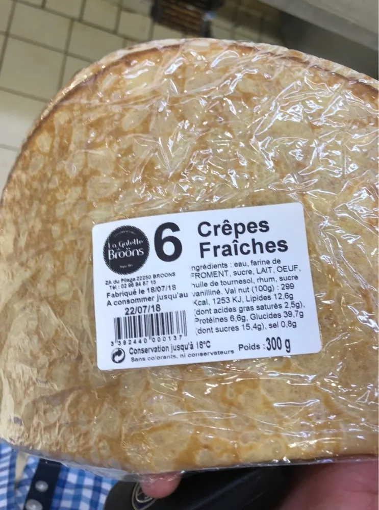 Crepes Fraiches