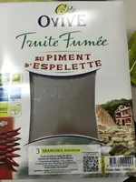 Truite fumee au piment d’espelette