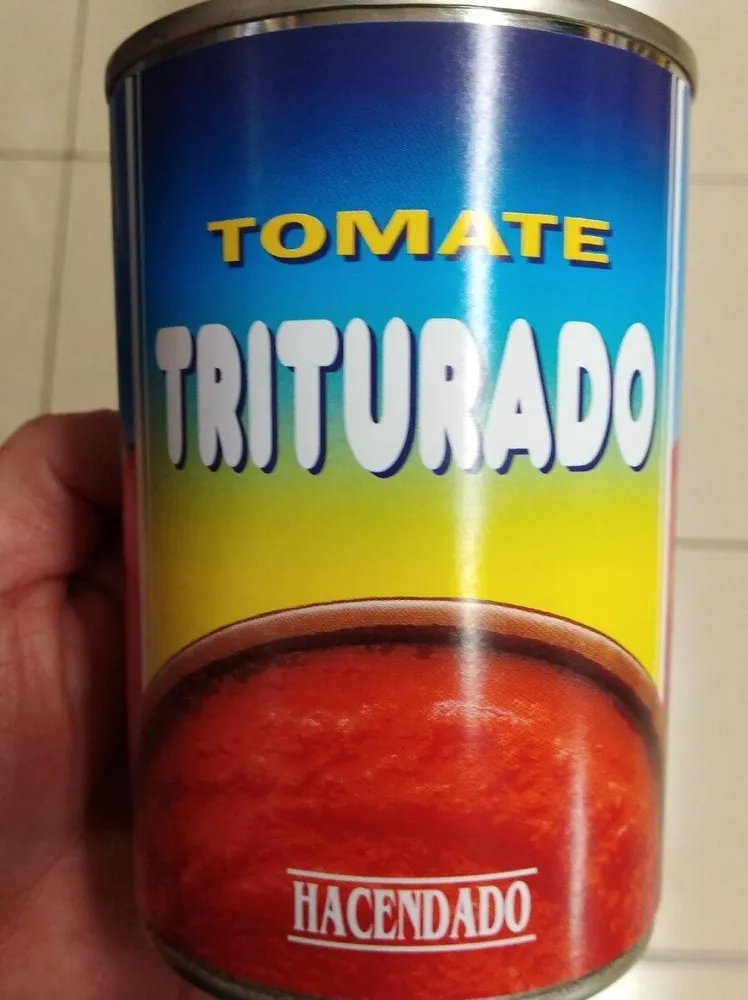 Tomate triturado