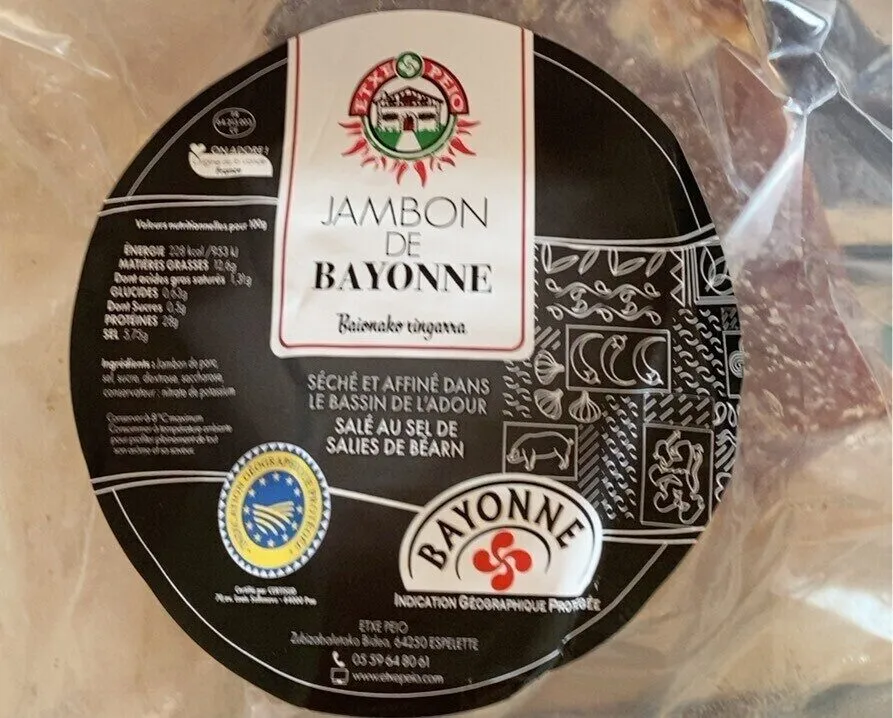 Jambon de Bayonne