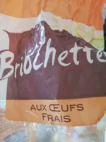 Briochette aux oeufs frais