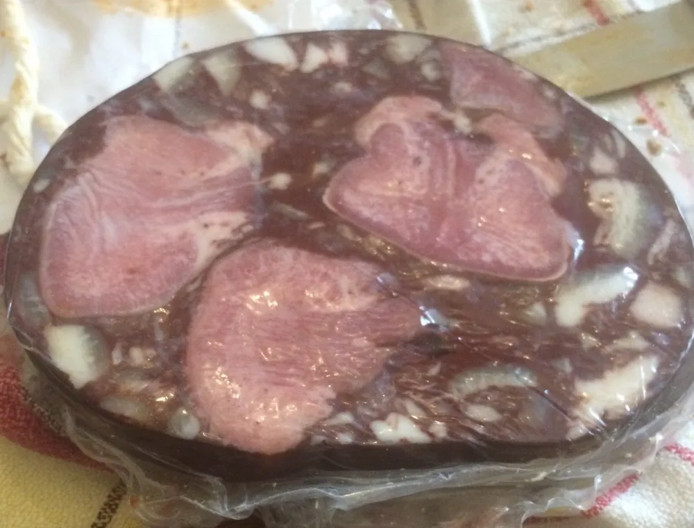 Boudin de langue