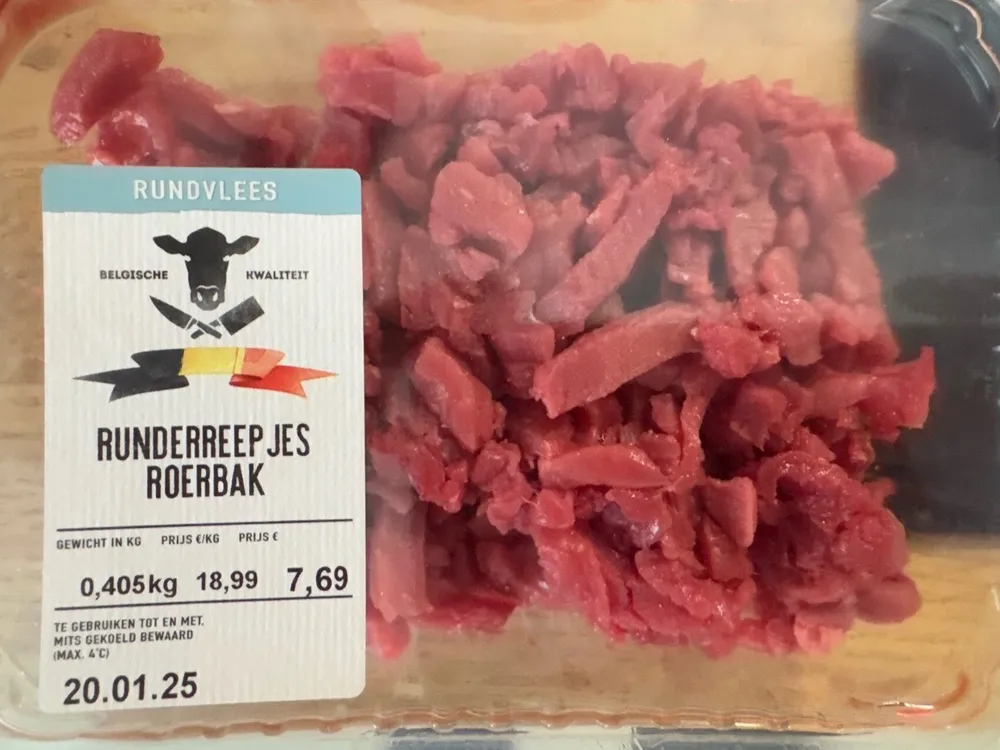 Runderreeptjes Roerbak