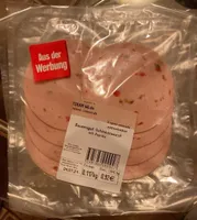 Bauerngut Schinkenwurst mit Paprika