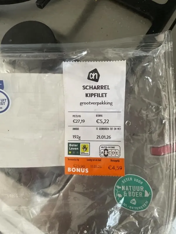 Scharrel Kipfilet