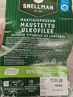 Maatiaispossun Maustettu Ulkofilee