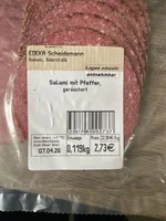 Salami Mit Pfeffer