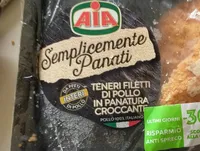 Filetti di pollo panati