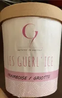 Sorbet framboise griotte