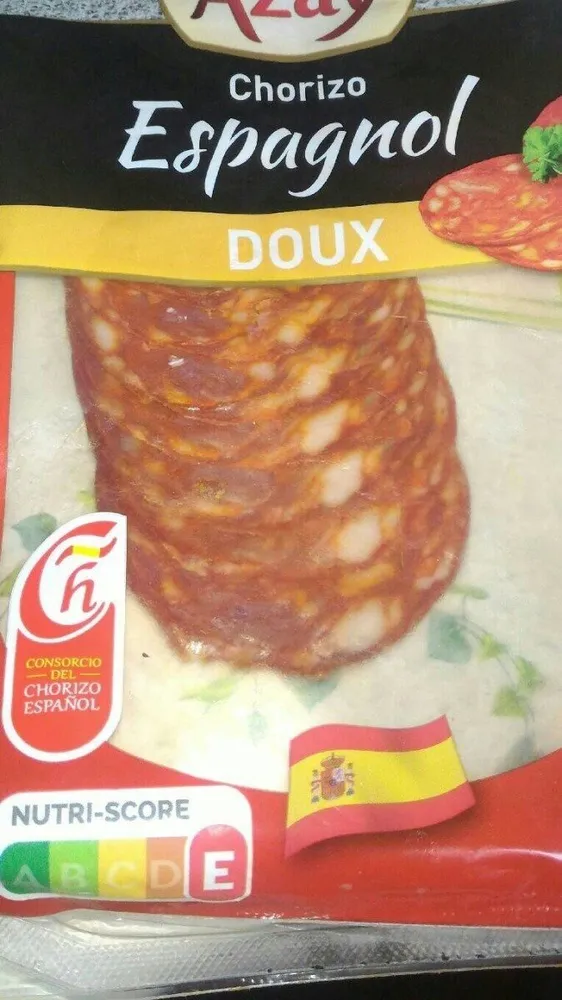 Chorizo espagnol doux