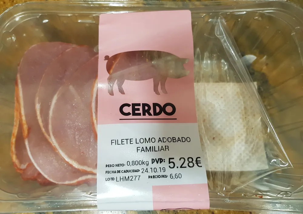 Filete de lomo adobado familiar