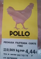 Pechuga fileteado corte