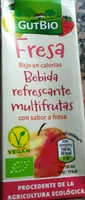 Bebida multifrutas sabor a fresa