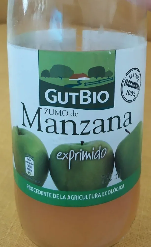 Zumo de manzana