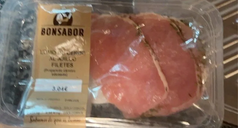 Lomo de cerdo al ajillo