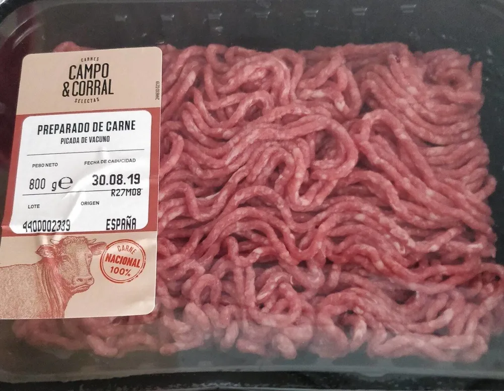 Preparado de carne