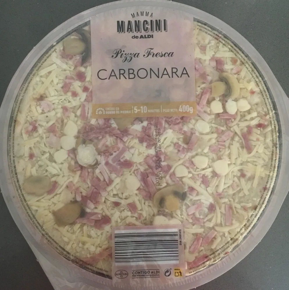 Pizza Fresca Carbonara